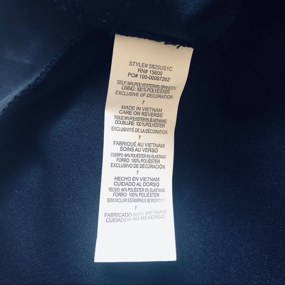 Sequin Hearts - Navy Dress - Picture 6 of 8